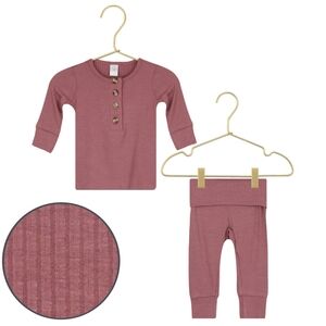 Lou Lou & Company | Marjorie Ribbed Top + Bottoms